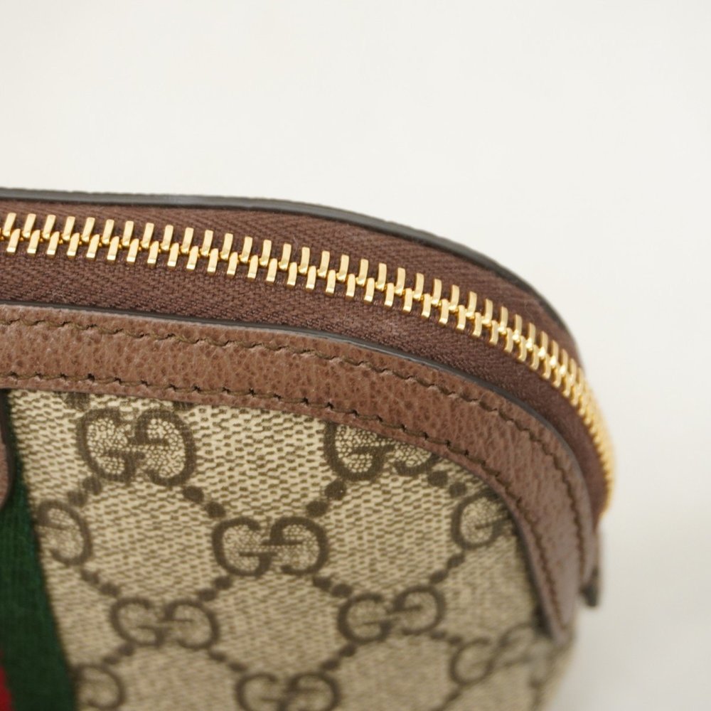 Gucci Pouch Ophidia 625550 Brown Women's - Picture 6 of 8